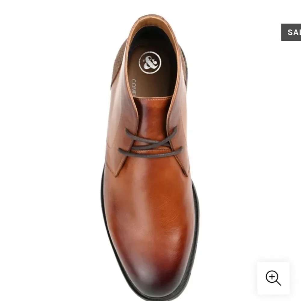 Thomas & Vine Men's Chukka Boots Genuine Leather